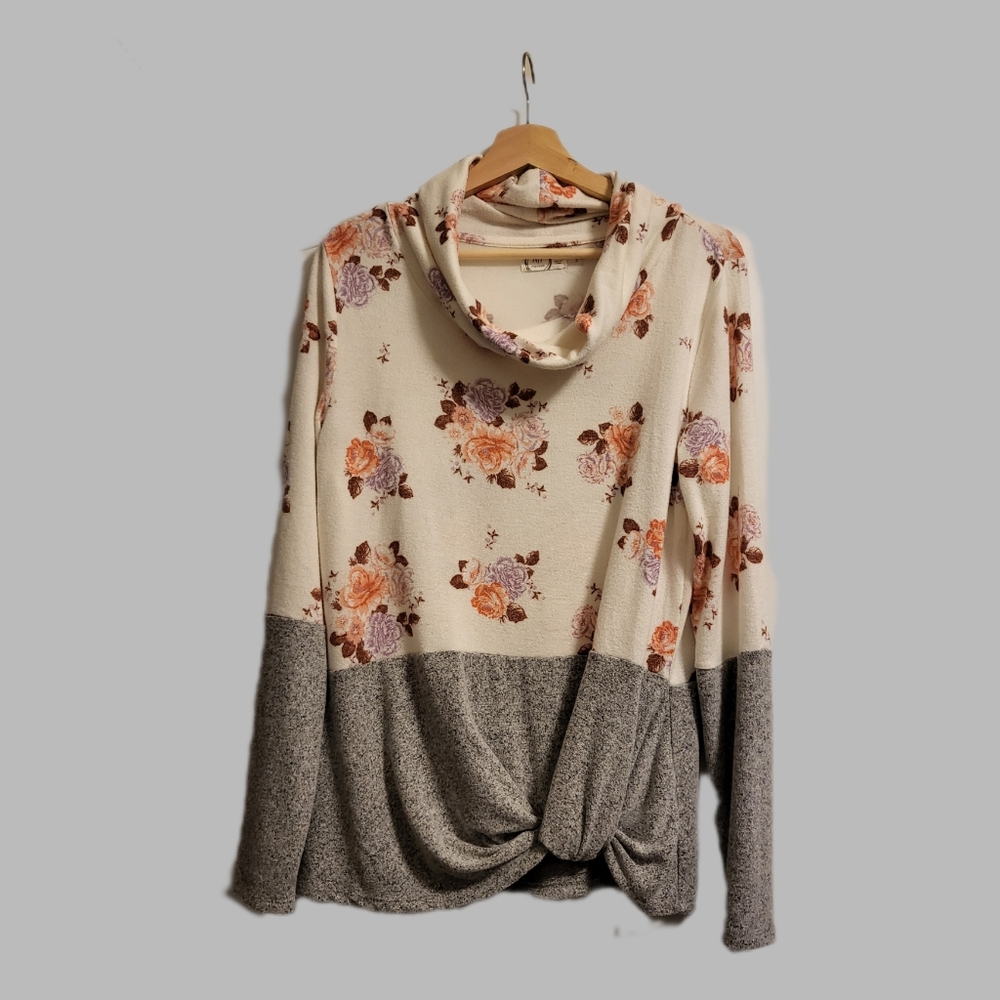 Floral Sweater